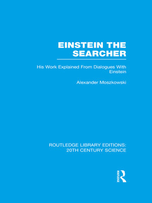 cover image of Einstein the Searcher